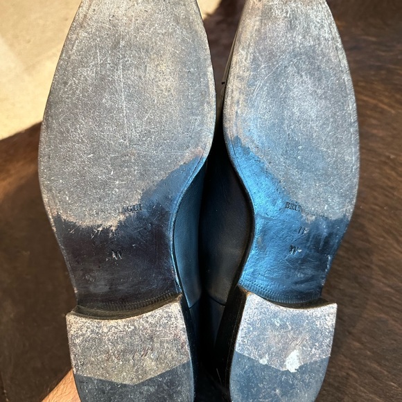 Bruno Magli MAIOCO LEATHER OXFORD - BLACK men’s shoes 11 W WIDE - Picture 5 of 8